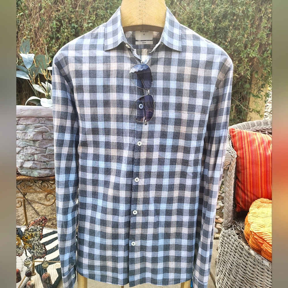 Billy Reid Long Sleeve Dress Shirt